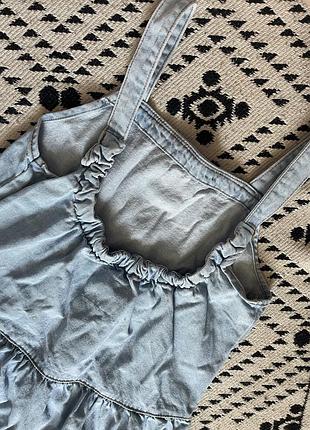 Джинсовый сарафан 4