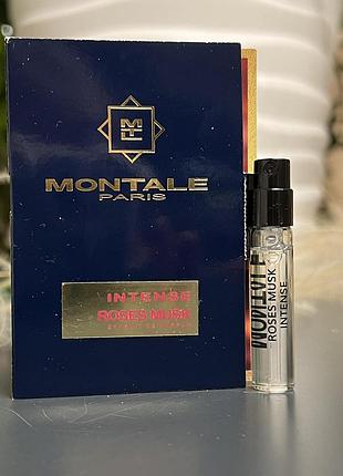 Оригинал пробник парфюмированная вода Montale intense roses musk пробник 2 мл intense