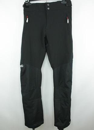 Трекінгові софтшел брюки штани millet altiride composite softshell mountaineering black pants