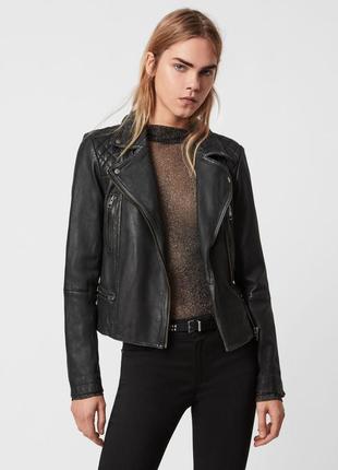 Кожаная куртка косуха allsaints оригинал