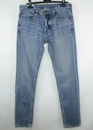 Качественные джинсы hollister slim fit blue denim jeans