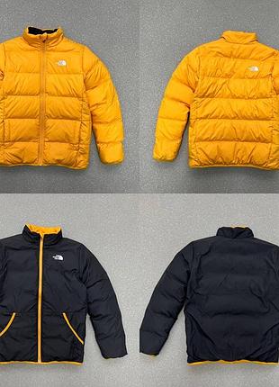 Двухсторонний пуховик the north face (пухан tnf,куртка пуховая,jacket)