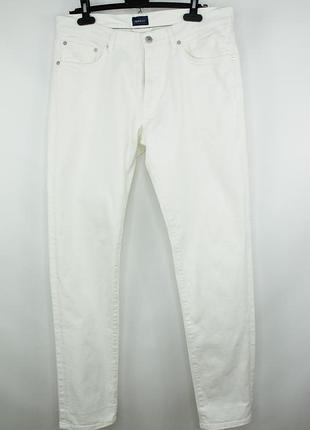 Качественные брендовые джинсы gant slim fit ecru denim men's jeans