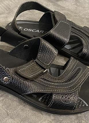 Шкіряні чоловічі сандалі, босоніжки