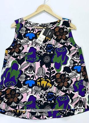 Uniqlo + marimekko блуза безрукава