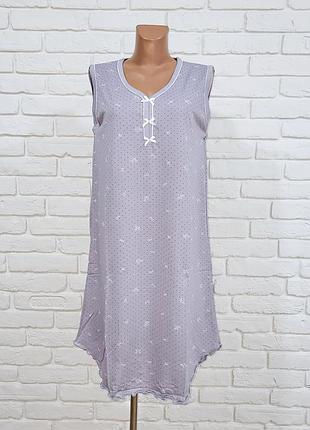 Ночнушка на широких бретелях 4xl-5xl, ночная рубашка, ночная рубашка батал