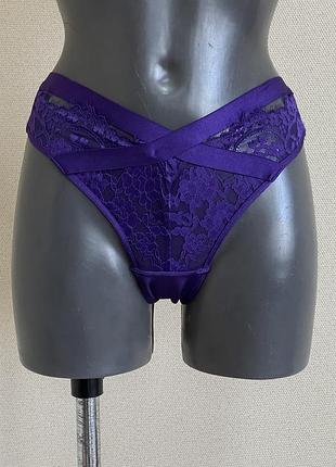 Шикарные, эффектные трусики noyenne hl bras,фиолетовый индиго