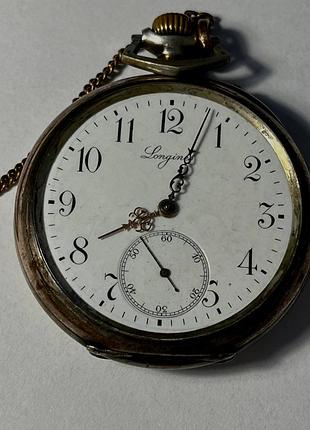 Прецизійний кишеньковий годинник longines5 фото