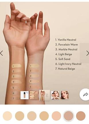 Стойкая минеральная тональная основа giordani gold3 фото