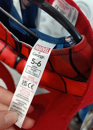 Костюм спайдермена спайдермен spiderman людина павук человек паук + маска на вік 5-6 років6 фото