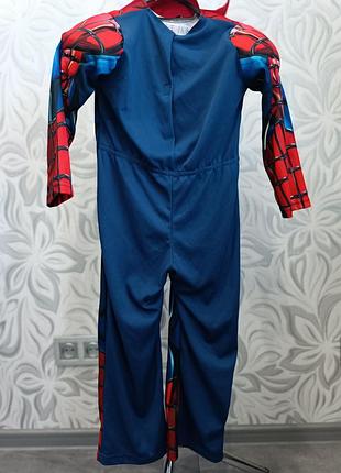 Костюм спайдермена спайдермен spiderman людина павук человек паук + маска на вік 5-6 років7 фото