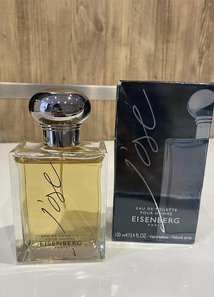 Eisenberg jose for men туалетная вода 100 мл, оригинал