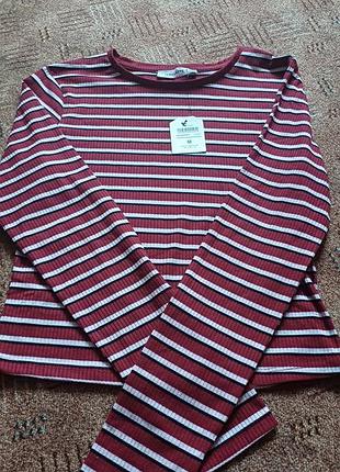 Лонгслив в смужку 2