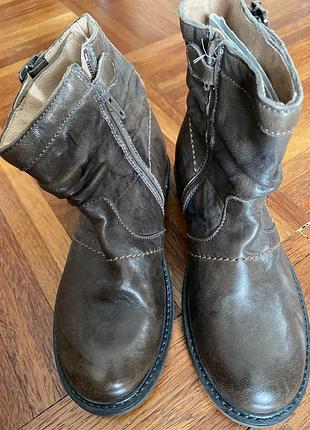 Новые детские кожаные дизайнерские ботинки сапоги ботинки dianetti 31 имталия 🇮🇹