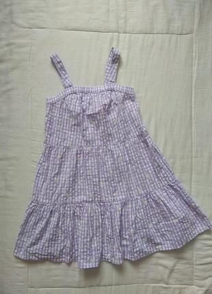 Летний сарафан на девочку в ромашки george 10-11 лет