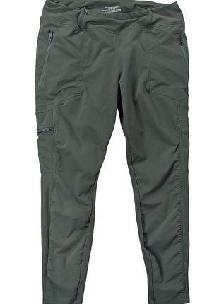Forclaz decathlon трекинговые леггинсы -брюки женские милитари