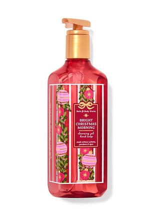 Рідке мило для рук bath and body works bright christmas morning