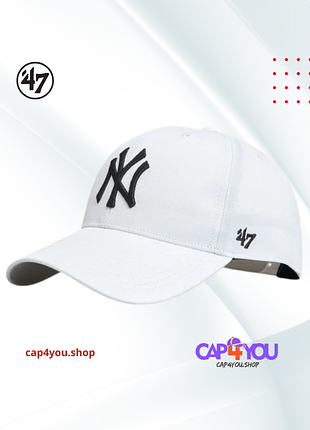 Кепка біла жіноча 47 brand