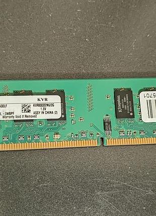 Kingston ddr2 800 mhz kvr800d2n6 2гб 2gb