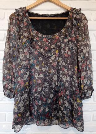 Блуза с принтом
