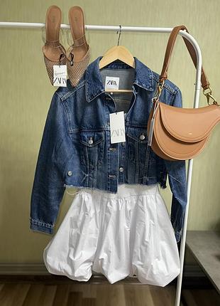 Джинсовка zara новая коллекция! 4