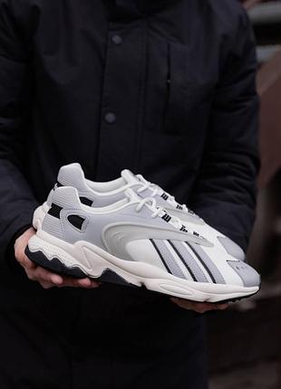 Кроссовки adidas oztral grey white 3