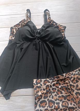 Танкини с шортами большие размеры