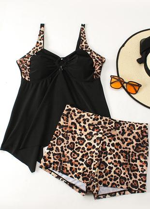 Танкини с шортами большие размеры