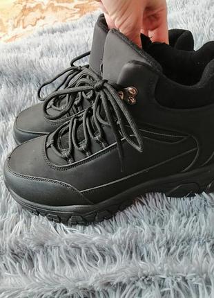 Зимові черевики на хутрі на ніжку 28 см