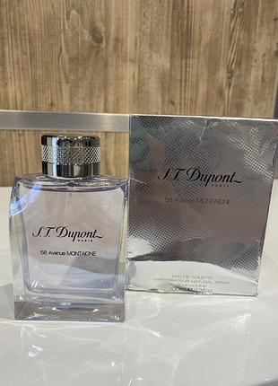 S. t. dupont 58 avenue montaigne pour homme туалетна вода 100 мл, оригінал