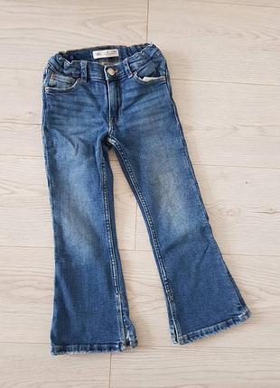 Джинсы расклешенные zara the flare на девочку