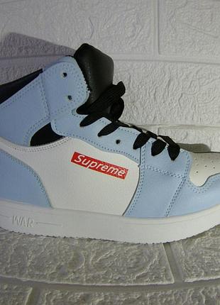 Хайтопы кроссовки supreme 36-41