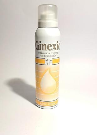 Ginexid, гинекологическая очищающая пенка для интимной гигиены