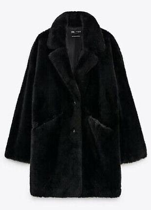 Женская шуба эко шуба zara р.л
