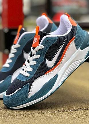 Кроссовки nike замшевые с текстилем 40-44 кроссовки мужское