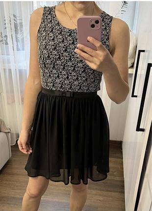 Платье черное