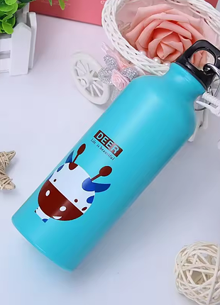 Пляшка для води металева, 500 мл