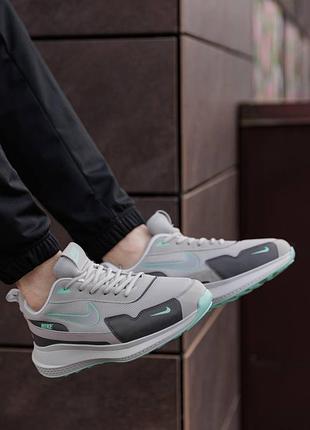 Знижка ‼️ сірі кросівки nike simple grey mint 5