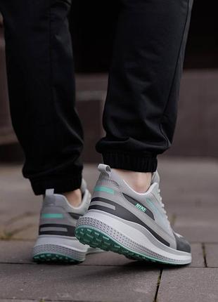 Знижка ‼️ сірі кросівки nike simple grey mint 7