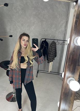 Сорочка в клітинку