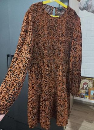Платье лео принт 5