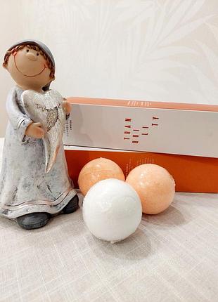 Шипящие бомбочки для ванной souletto в подарочной упаковке