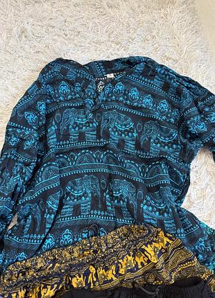 Штанишки и кофточка в стиле бохо на с-м