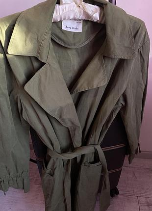 Zara плащ