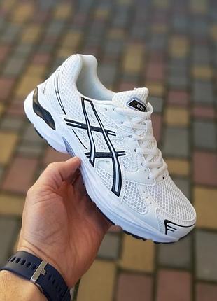 👟 женские кроссовки asics gel-1130 белые с черным 👟