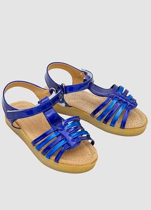 Детские босоножки для девочки на липучке