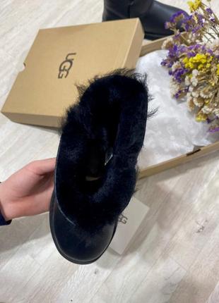 Ugg mini bailey button black🆕 шикарные женские угги 🆕 купить наложенный платёж8 фото