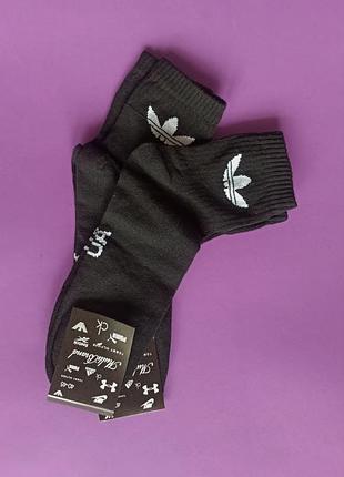 🧷▪️шкарпетки чоловічі чорні noname ▪️🧷 однотонні розмір 40-45 93% бавовна 2% поліамід 4% еластан база базові довгі