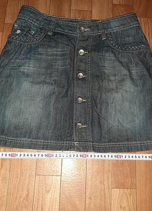 Юбка джинсовая, синего цвета, марка "esprit"