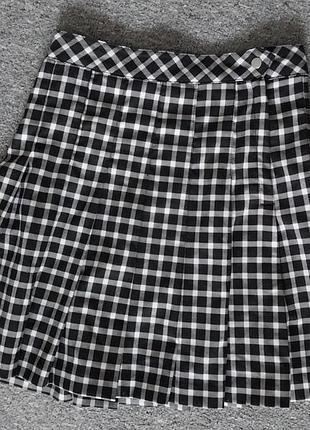 Спідниця тенісна в клітинку